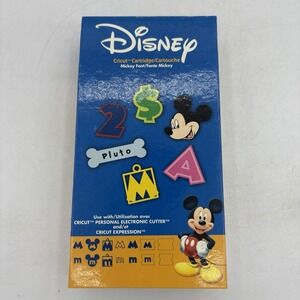 Provo Craft Cricut Cartridge Disney Mickey Font 29-0381